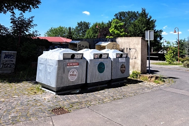 Wasserturmstraße Containerstellplatz alt