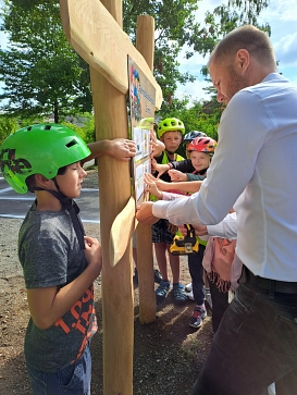 Tefel Fahrradparcours Teletubbyland © Marlen Sandmann