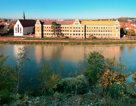 Gymnasium St. Augustin Ansicht Stadtwald © Manfred Lohse