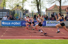 Sportveranstaltung im Stadion der Freundschaft