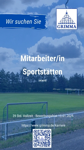 MA Sportstätten © Stadt Grimma