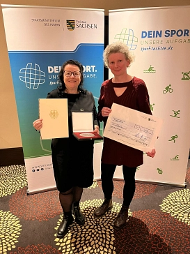 Sportplakette des Bundespräsidenten für SV Großbardau © SV Großbardau