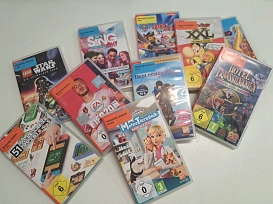 Switch-Spiele in der Bibliothek © Stadt Grimma