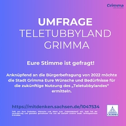 Umfrage Teletubby © Stadt Grimma