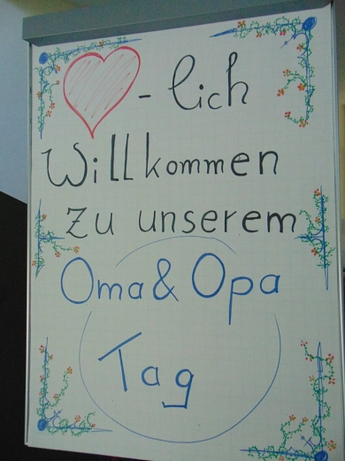 Oma und Opa Tag © Grundschule Mutzschen